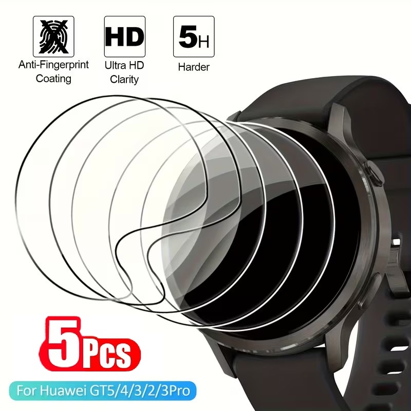 Huawei Smartwatch Accessories - 1-5Pcs Hydrogel Screen Protector Film for