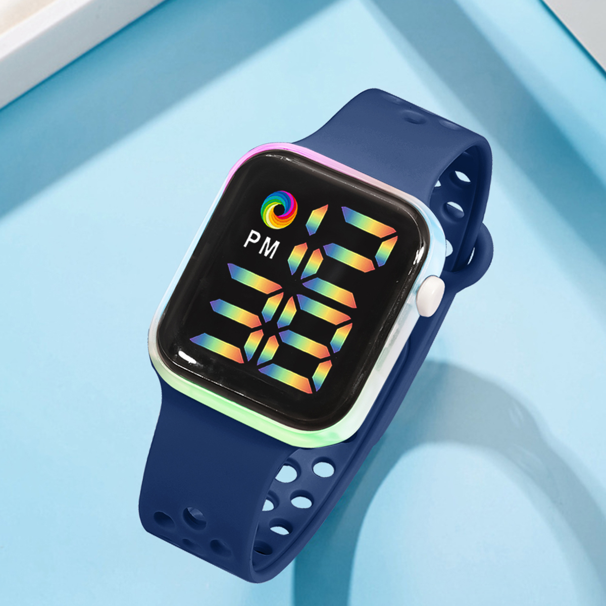 Smartwatch Icon - Children's Smart Electronic Watch LED Colorful