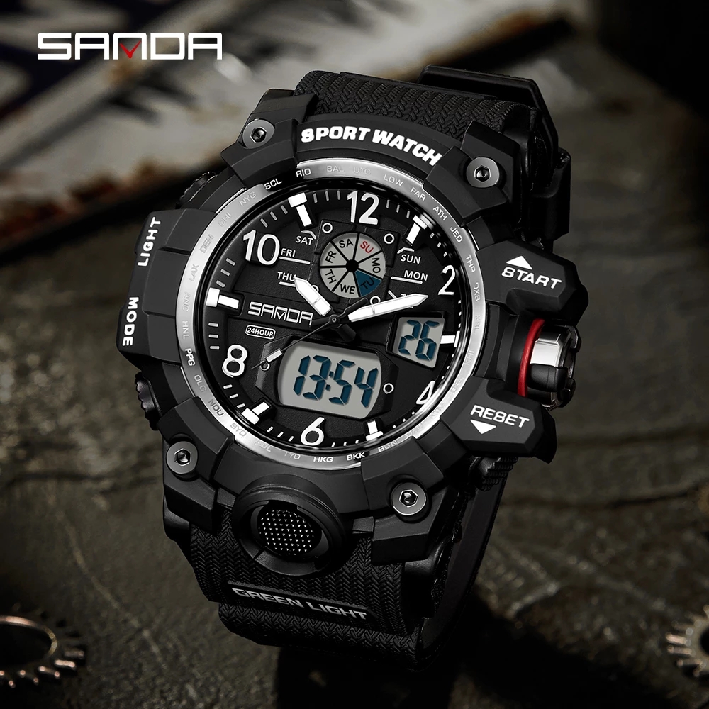 Smartwatch Touch - SANDA 30169 Top Sports Men's Watch