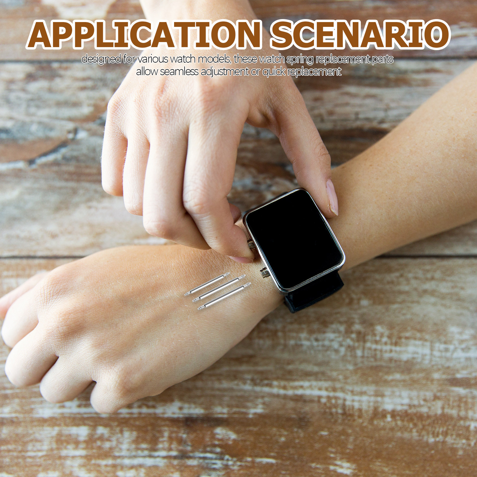 Watch Band Connector - 90Pairs Stainless Steel Watch Spring Bars
