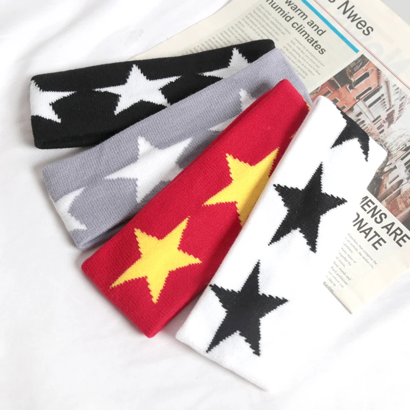 Milanaise Mesh Band - Elastic Pentagram Hair Bands Women Men