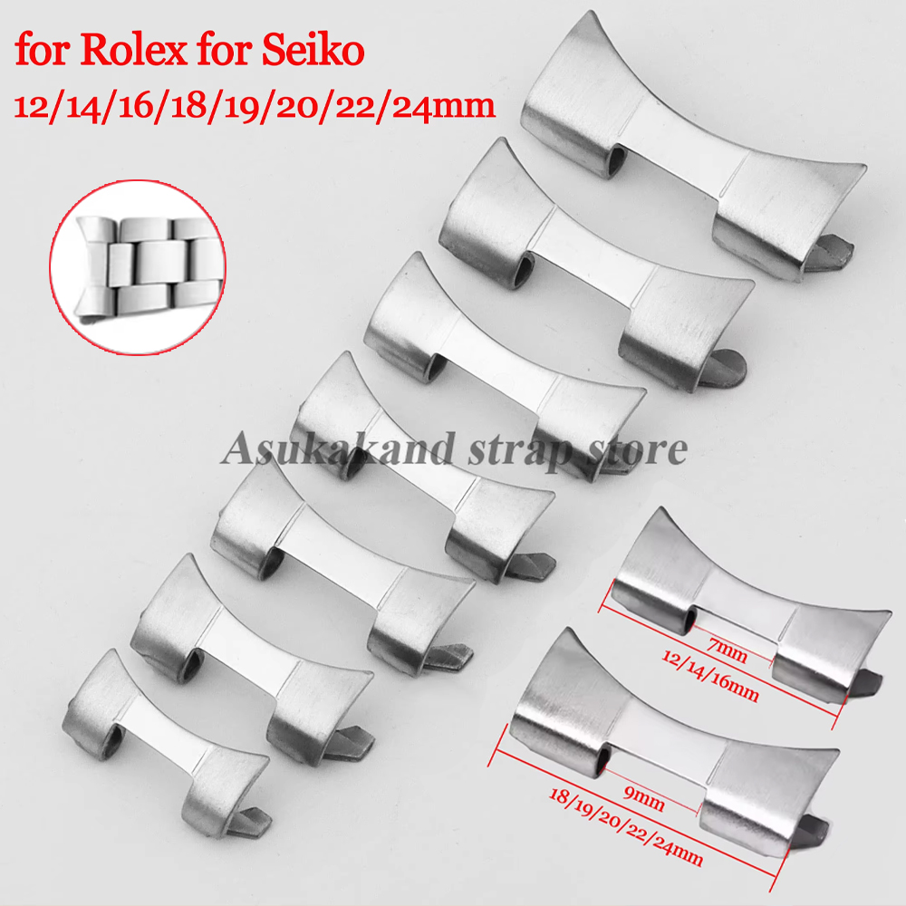 2pcs 12/14/16/18/19/20/22/24mm - Watch Band Connector avis et prix