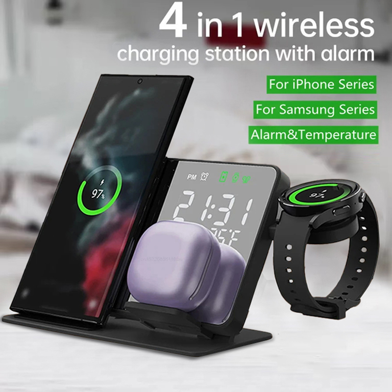 Wireless Charger Alarm Clock S - Wireless Charger Watch avis et prix