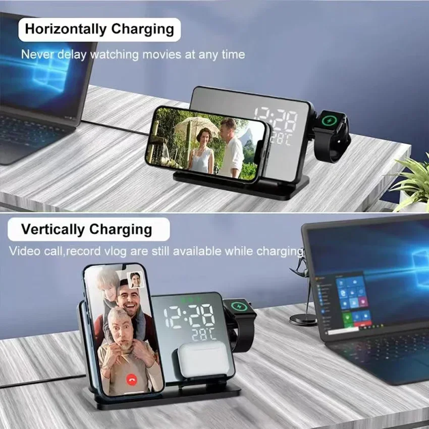 Wireless Charger Alarm Clock S - Wireless Charger Watch avis et prix