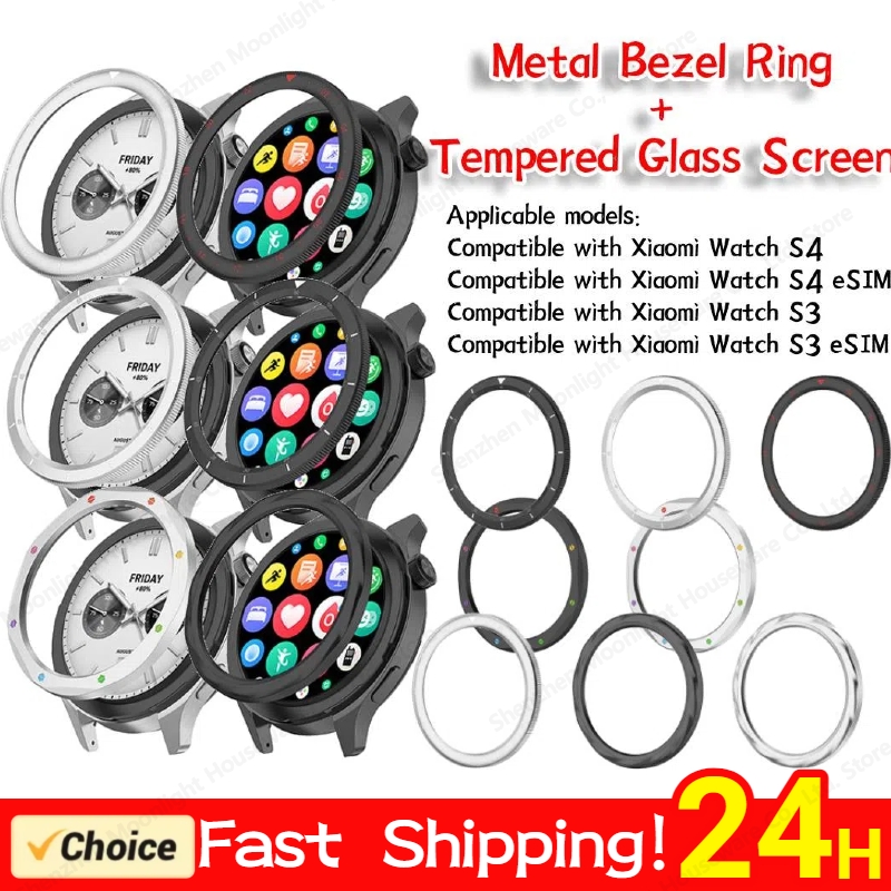 Metal Bezel for  Xiaomi Watch  - Xiaomi Smartwatch S3 Accessories avis et prix