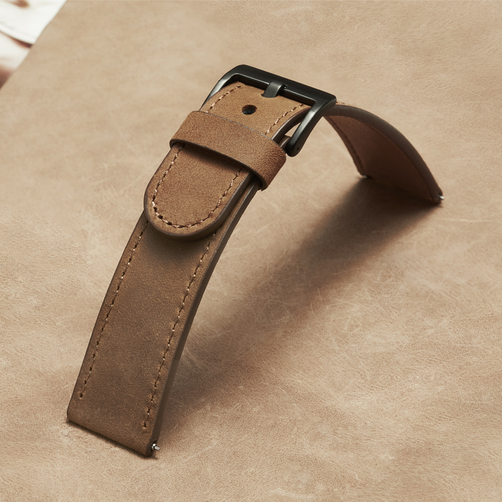 22mm Watch Strap Genuine Leath - Smartwatch Accessories Shop avis et prix