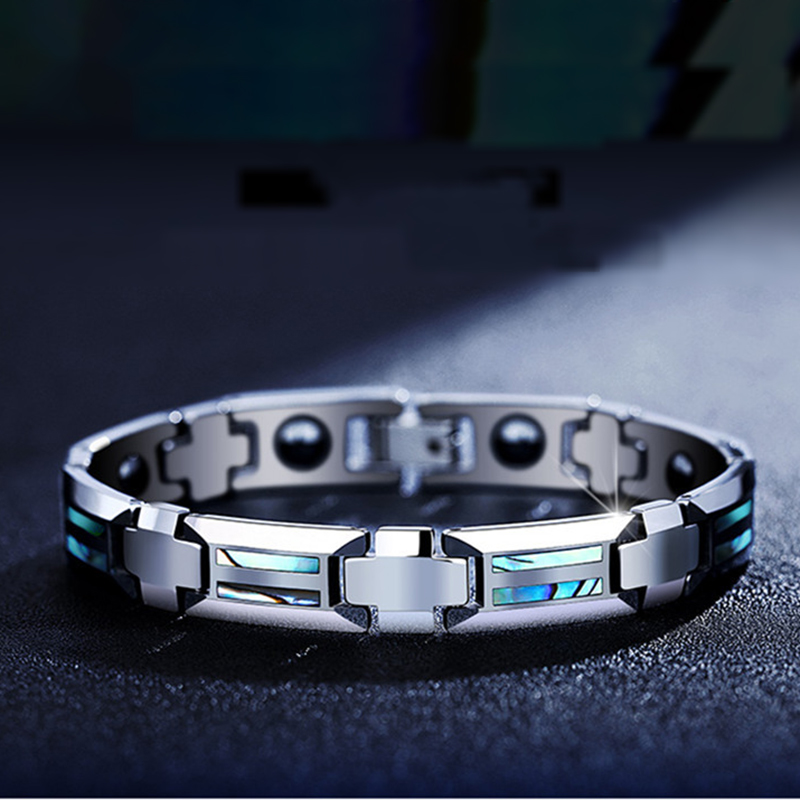 10mm Havey Punk Black Ceramic  - Ceramic Link Bracelet avis et prix