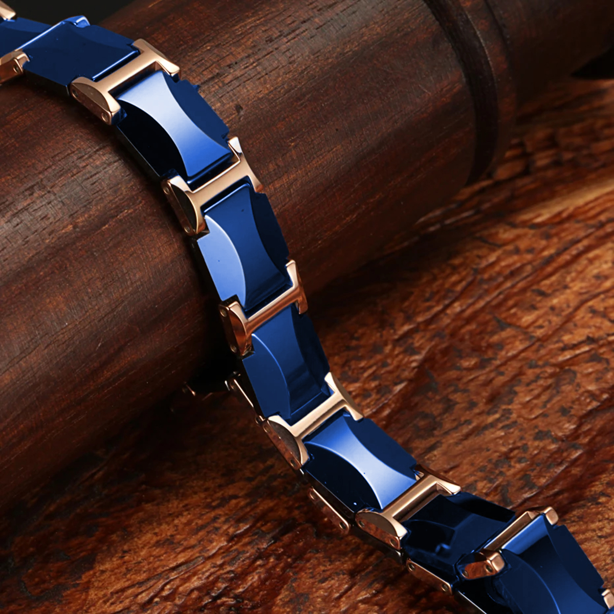 Dreamy Blue Ceramic Bracelet T - Ceramic Link Bracelet avis et prix