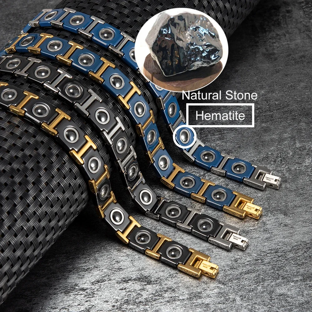 Dreamy Blue Ceramic Bracelet T - Ceramic Link Bracelet avis et prix