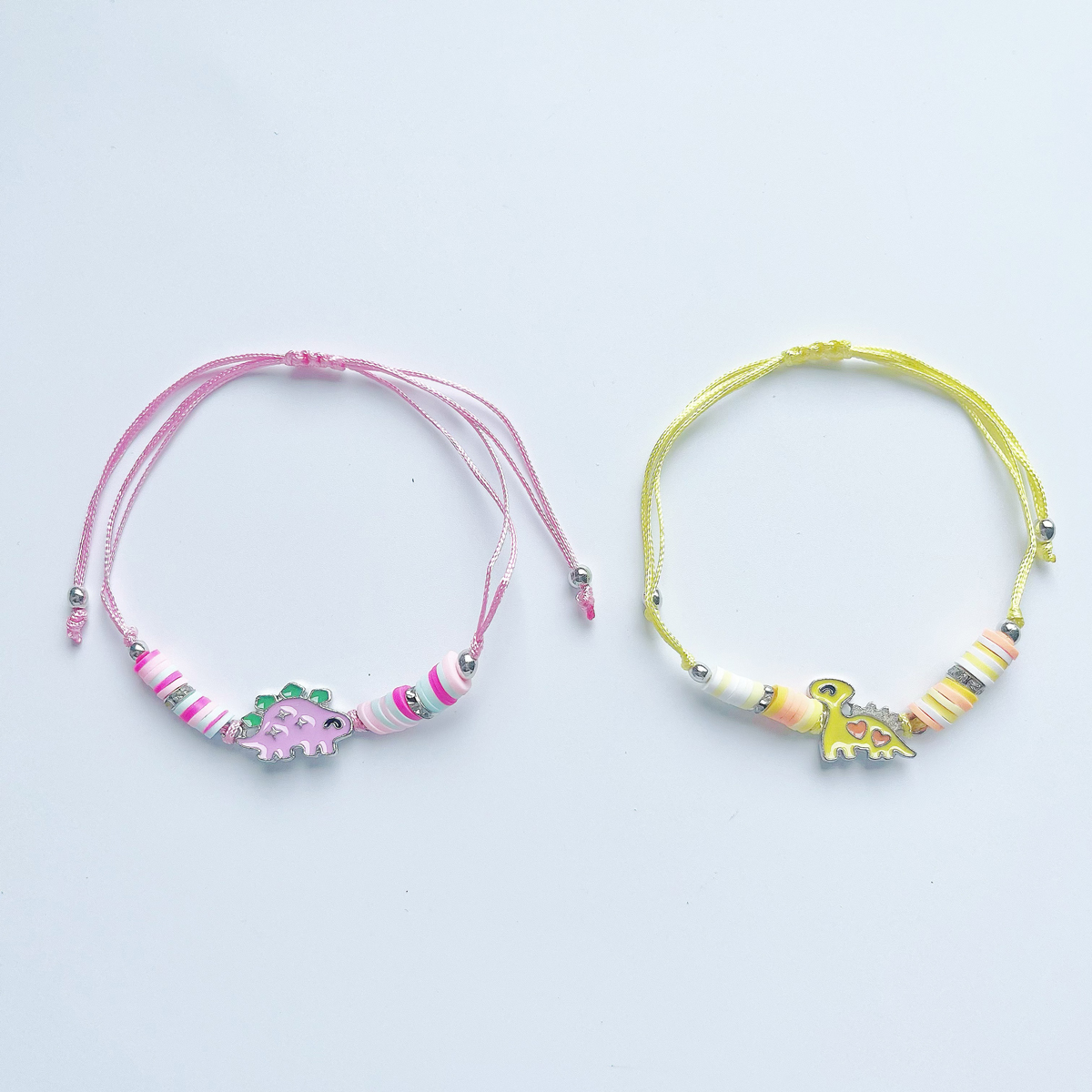 12Pcs Bohemian Style Colorful  - Ceramic Link Bracelet avis et prix