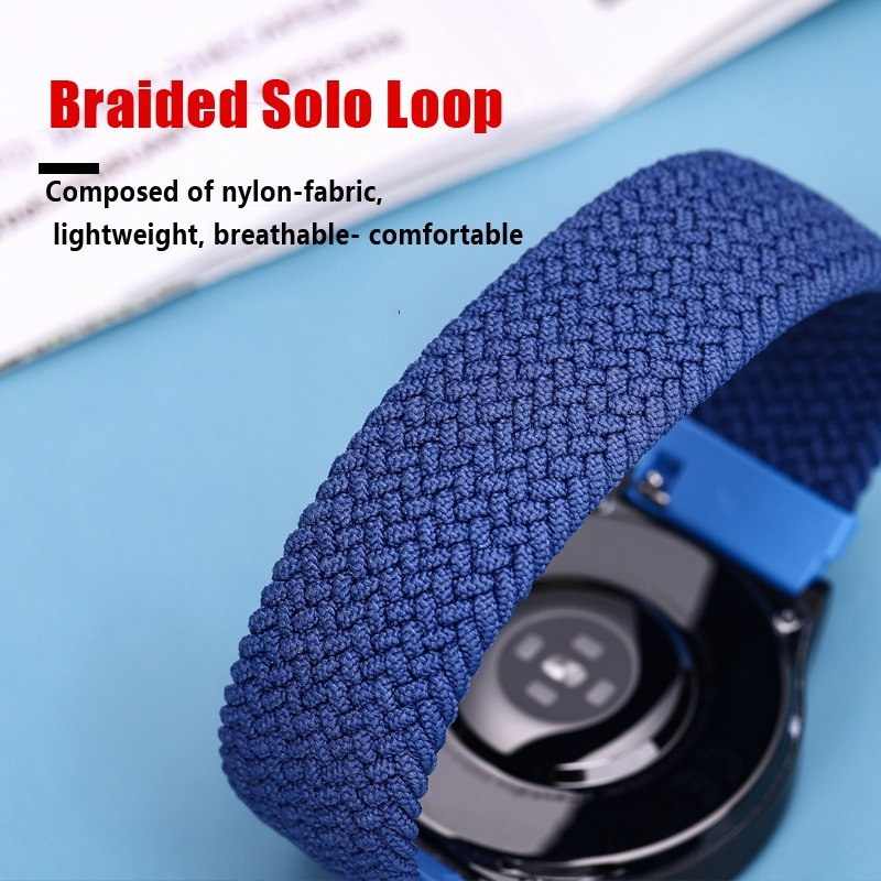 20mm/22mm Braided Solo Loop St - Solo Loop Strap avis et prix