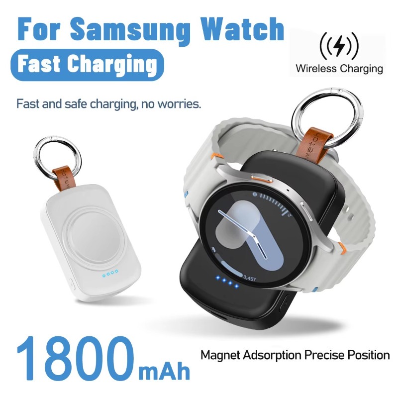 Portable 1800mAh Magnetic Wire - Wireless Charger Watch avis et prix