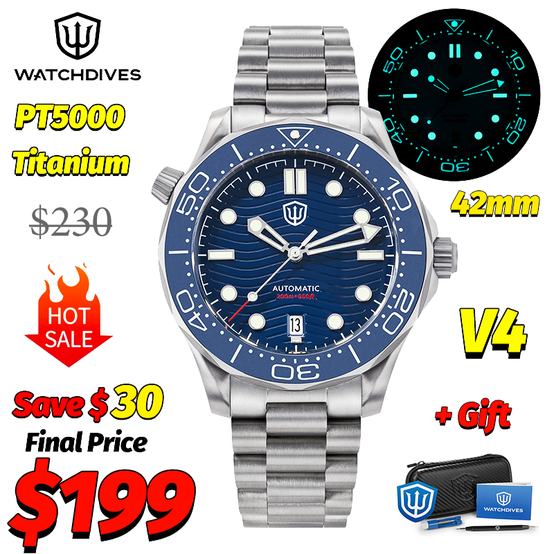 Watchdives WD007 V4 007 NTTD M - Accessories With Watch avis et prix