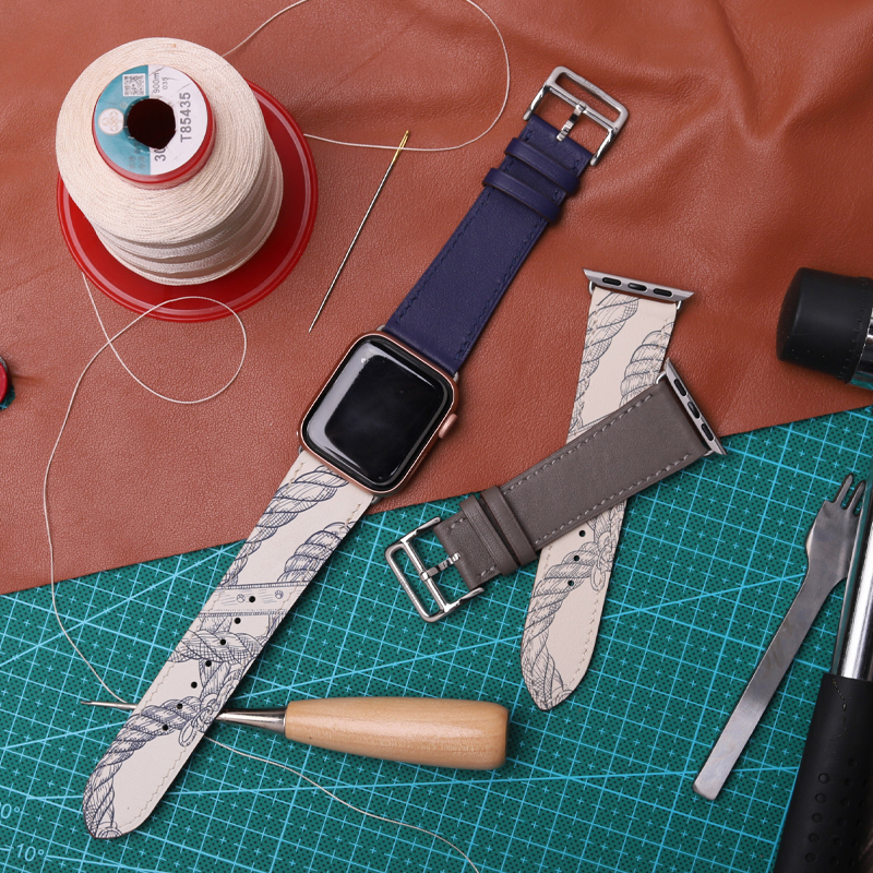 With Gift Box Genuine Leather  - Smartwatch Accessories Shop avis et prix