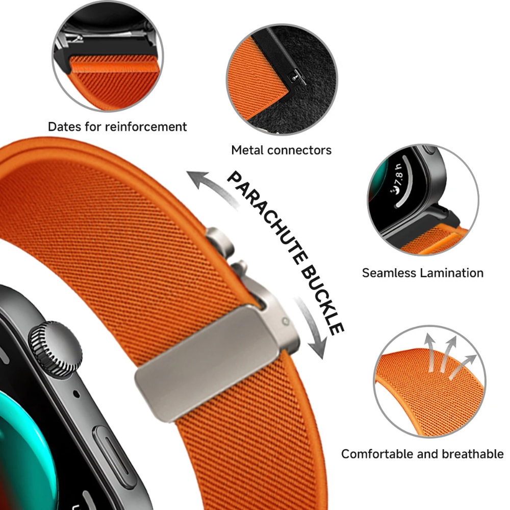 Parachute Buckle Nylon Band fo - Milanaise Mesh Band avis et prix