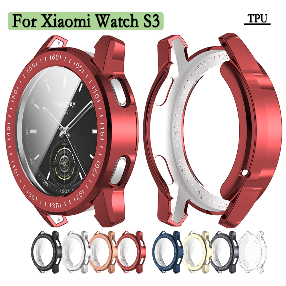For Xiaomi Watch S3 Case Soft  - Xiaomi Smartwatch S3 Accessories avis et prix