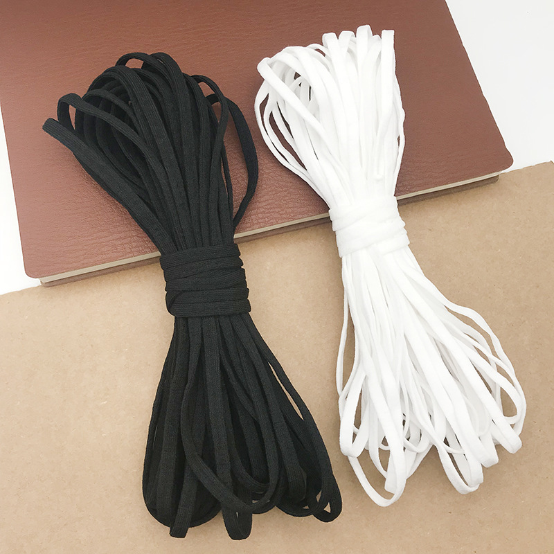 Mask Elastic Rope 3mm Round Wh - Milanaise Mesh Band avis et prix