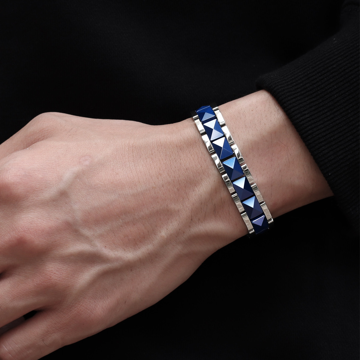 ARADOO Premium Ceramic Titaniu - Ceramic Link Bracelet avis et prix