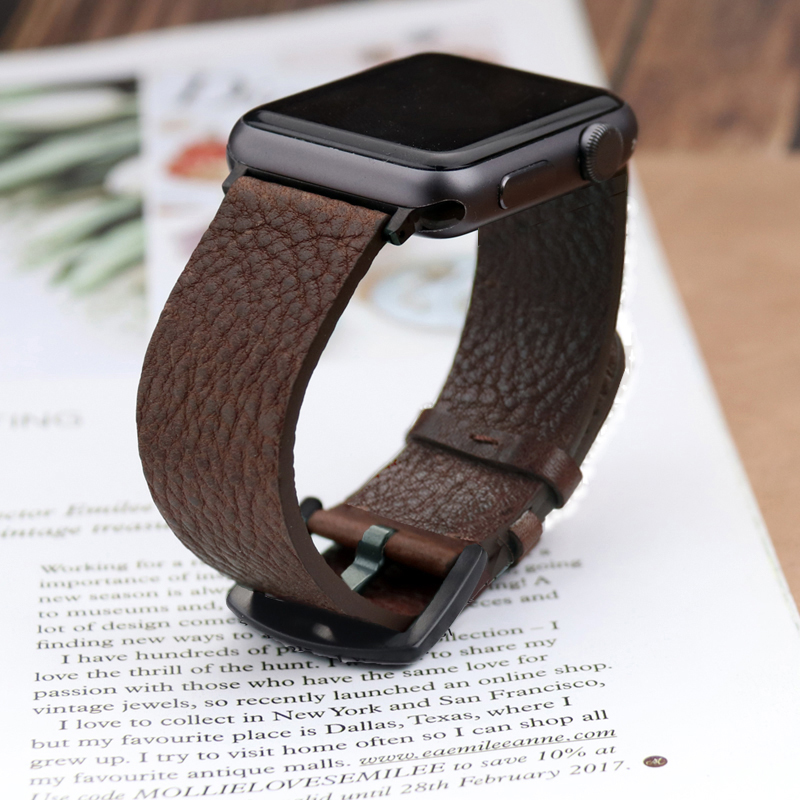 Italian Calfskinl Strap for Ap - Smartwatch Accessories Shop avis et prix