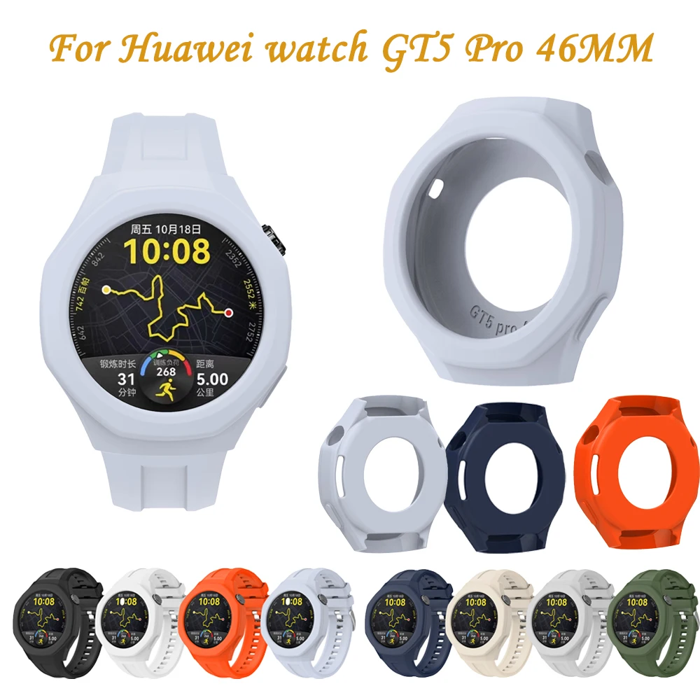 Silicone Watch Case Suit For H - Huawei Smartwatch Accessories avis et prix