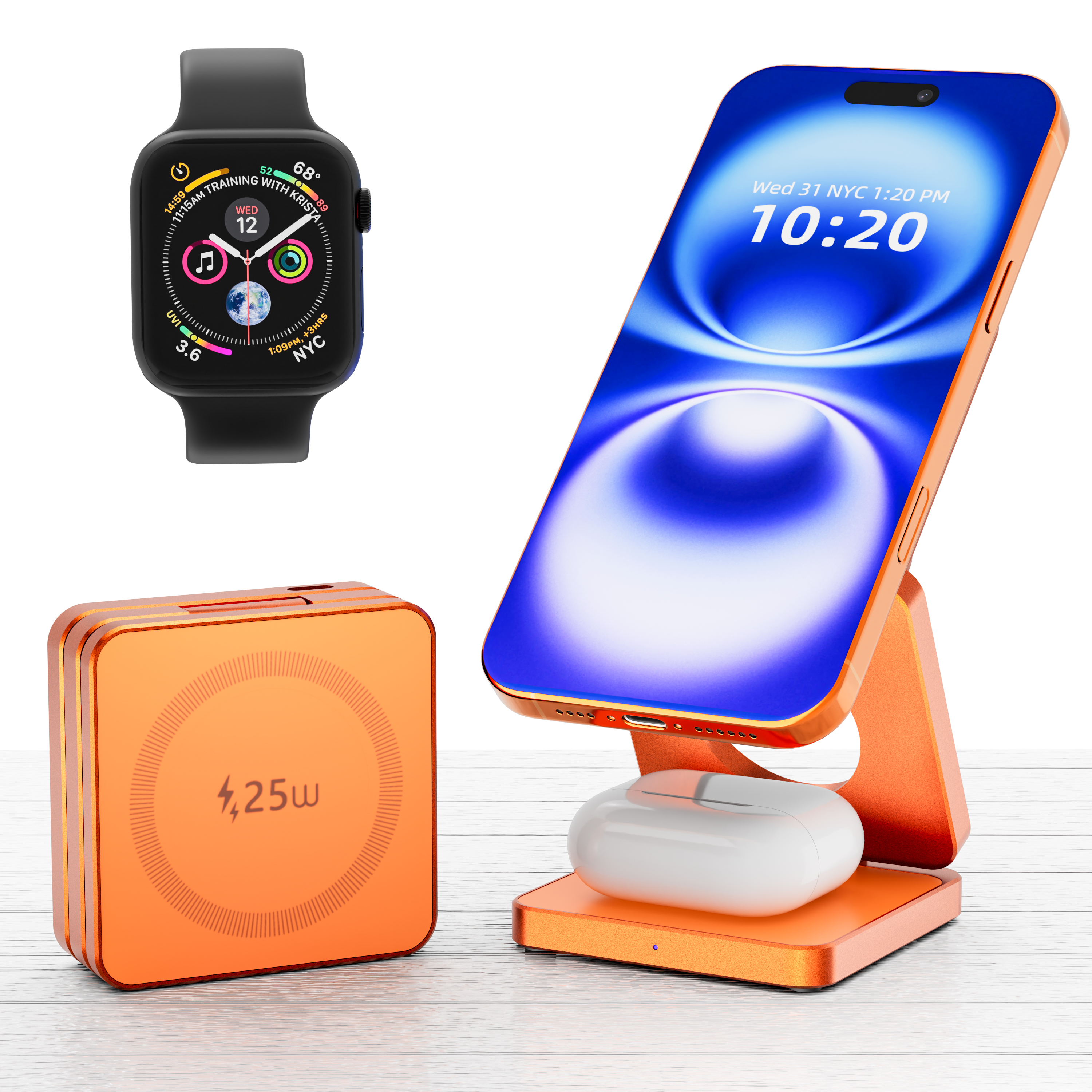 3 in 1 Qi2.2 25W Folding Wirel - Wireless Charger Watch avis et prix