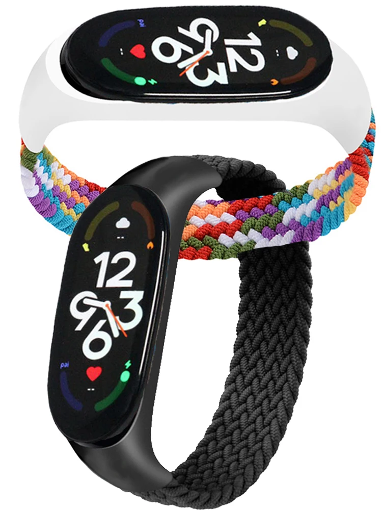 Watchband for xiaomi Mi band 7 - Solo Loop Strap avis et prix