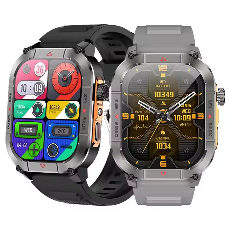 New HK84 Men Smart Watch AMOLE - Smartwatch Touch avis et prix