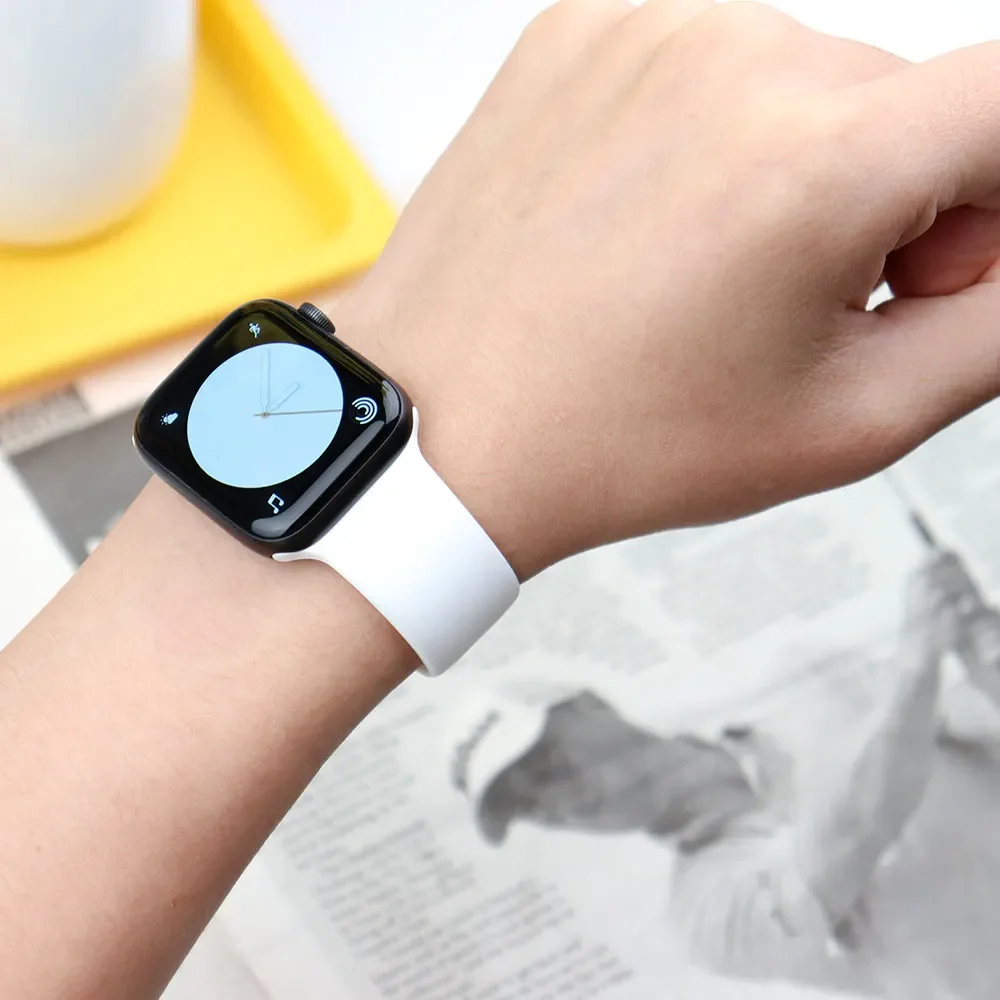 Silicone Band For Apple Watch  - Smartwatch Watch Accessories For Women avis et prix