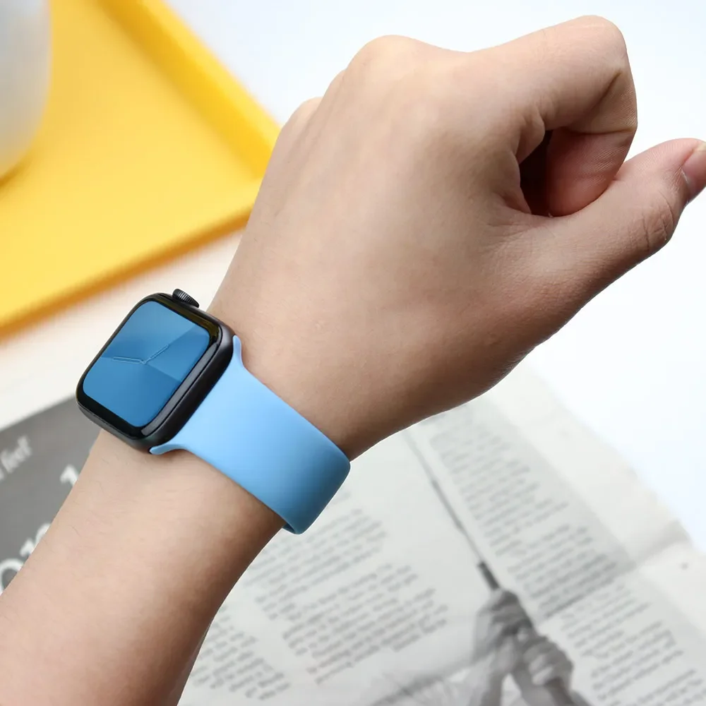 Silicone Band For Apple Watch  - Smartwatch Watch Accessories For Women avis et prix