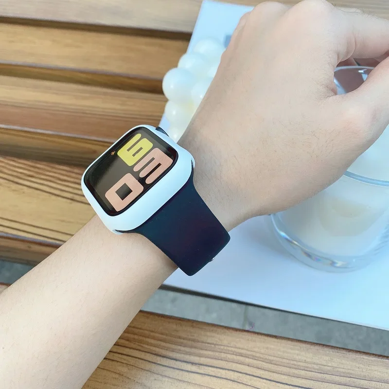 Silicone Band For Apple Watch  - Smartwatch Watch Accessories For Women avis et prix