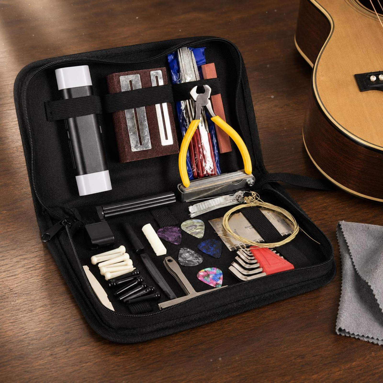Guitar Repair Toolkit Elastic  - Tool Kit Strap Change avis et prix
