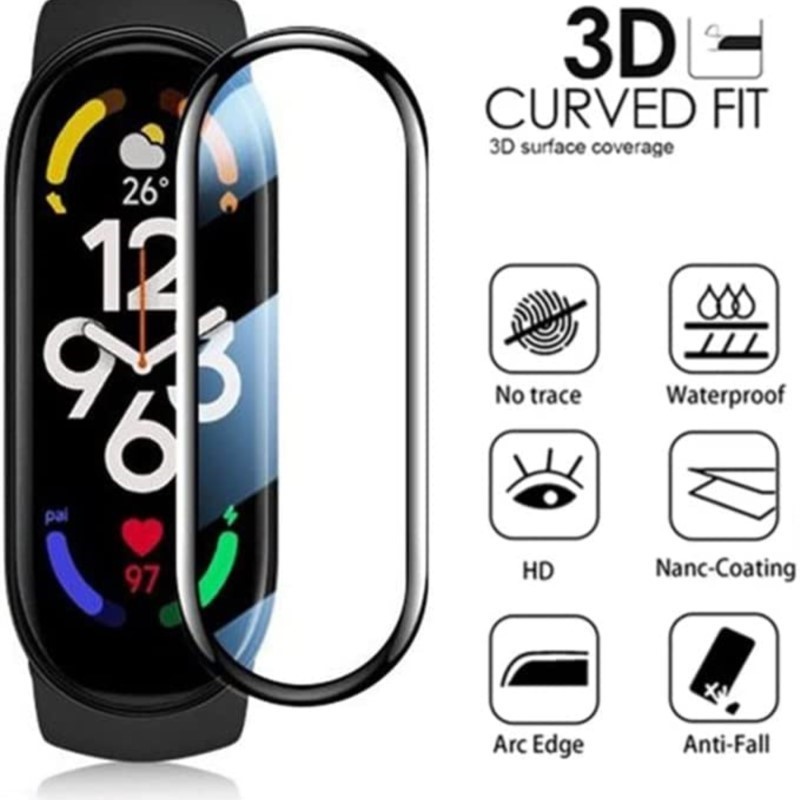 3D Full Screen Protector For X - Smartwatch Straps & Accessories avis et prix