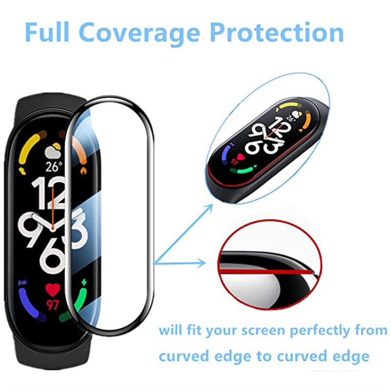 3D Full Screen Protector For X - Smartwatch Straps & Accessories avis et prix