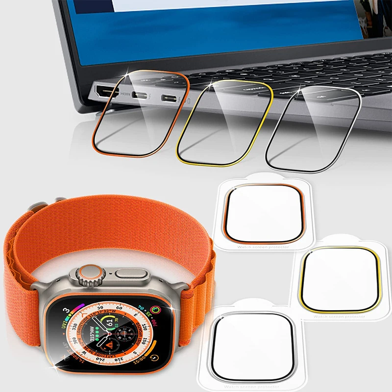 Tempered Glass for Apple Watch - Smartwatch Watch Accessories For Women avis et prix