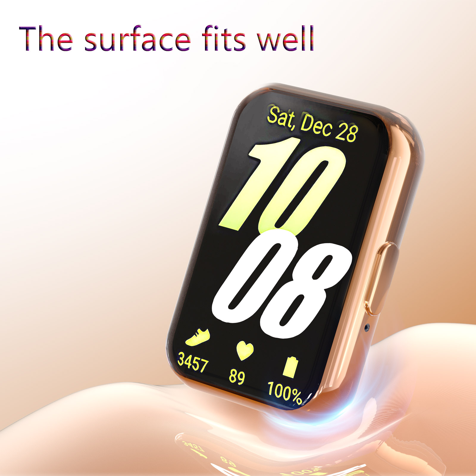 Cover for Samsung Galaxy Fit 3 - Smartwatch Watch Accessories For Women avis et prix