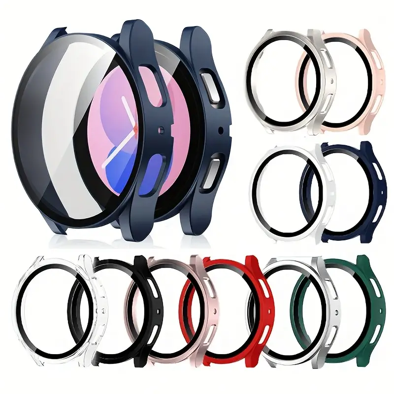 PC Case+Tempered Glass for Sam - Samsung Smartwatch Accessories avis et prix
