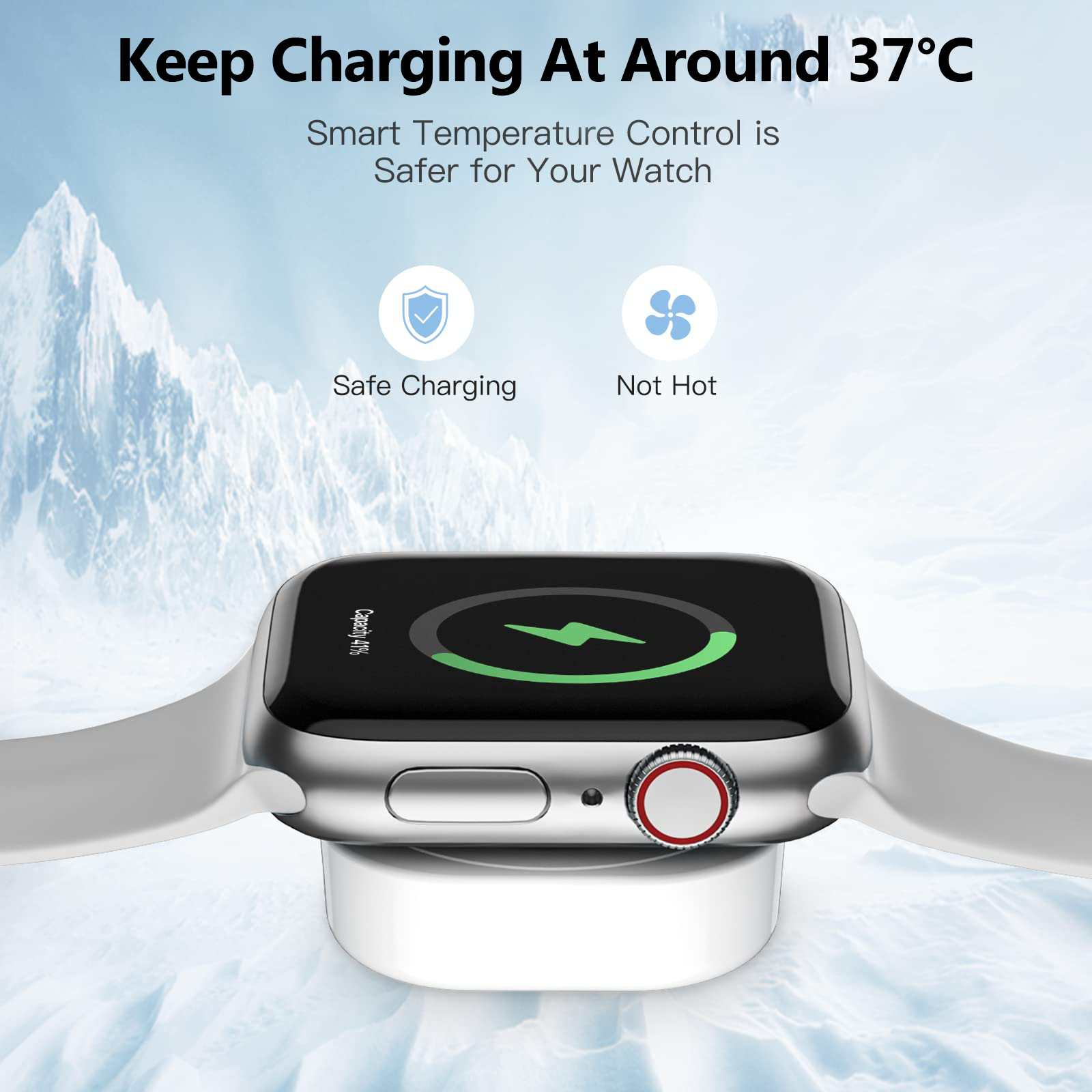 2 in 1 Magnetic Wireless USB A - Wireless Charger Watch avis et prix