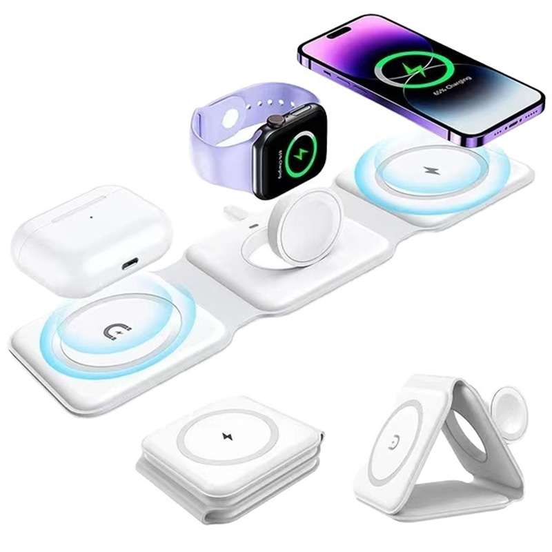 3-in-1 Magnetic Folding Wirele - Wireless Charger Watch avis et prix