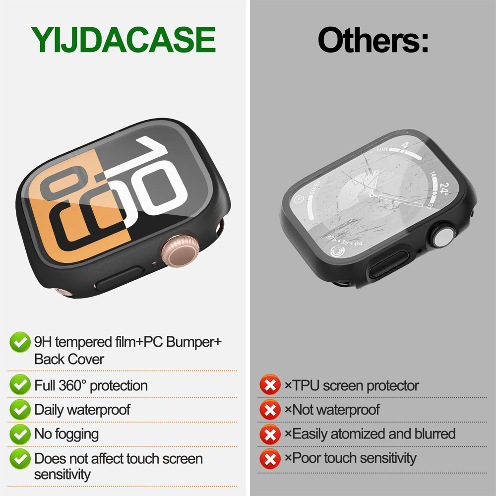 360 Protective Case for Apple  - Smartwatch Watch Accessories For Women avis et prix