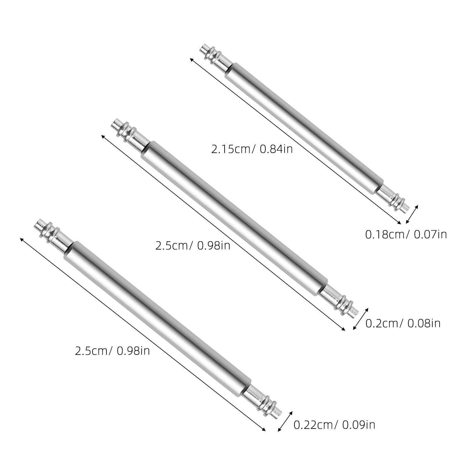 90Pairs Stainless Steel Watch  - Watch Band Connector avis et prix