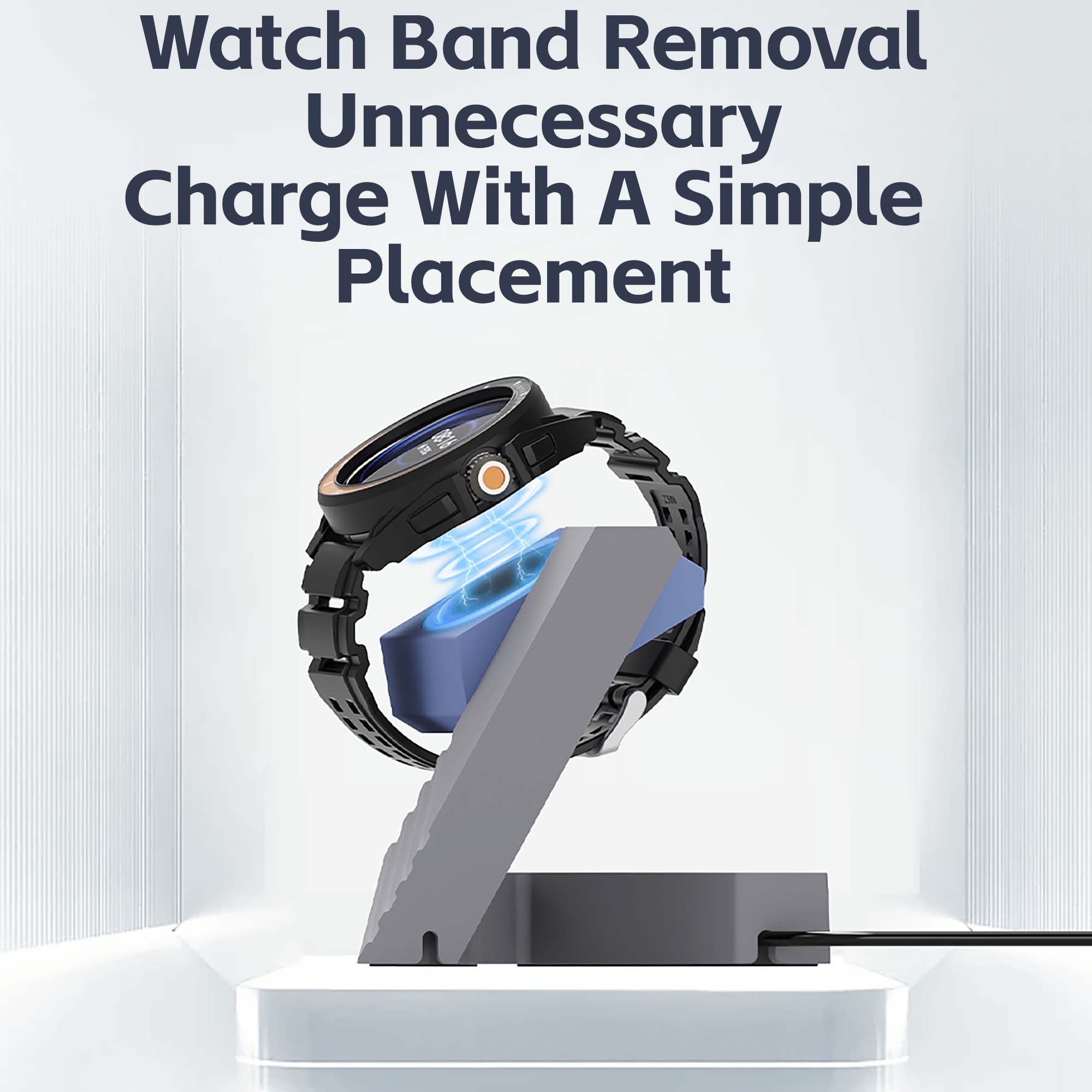 PC Geometric watch stand Dock  - Xiaomi Smartwatch S3 Accessories avis et prix