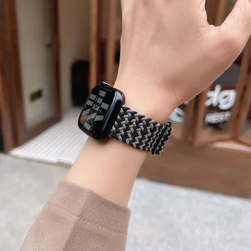 Braided strap For Apple watch  - Solo Loop Strap avis et prix