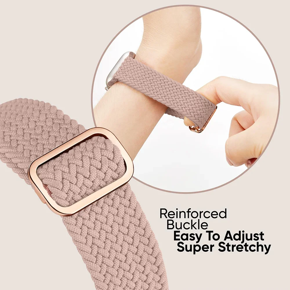 Braided strap For Apple watch  - Solo Loop Strap avis et prix
