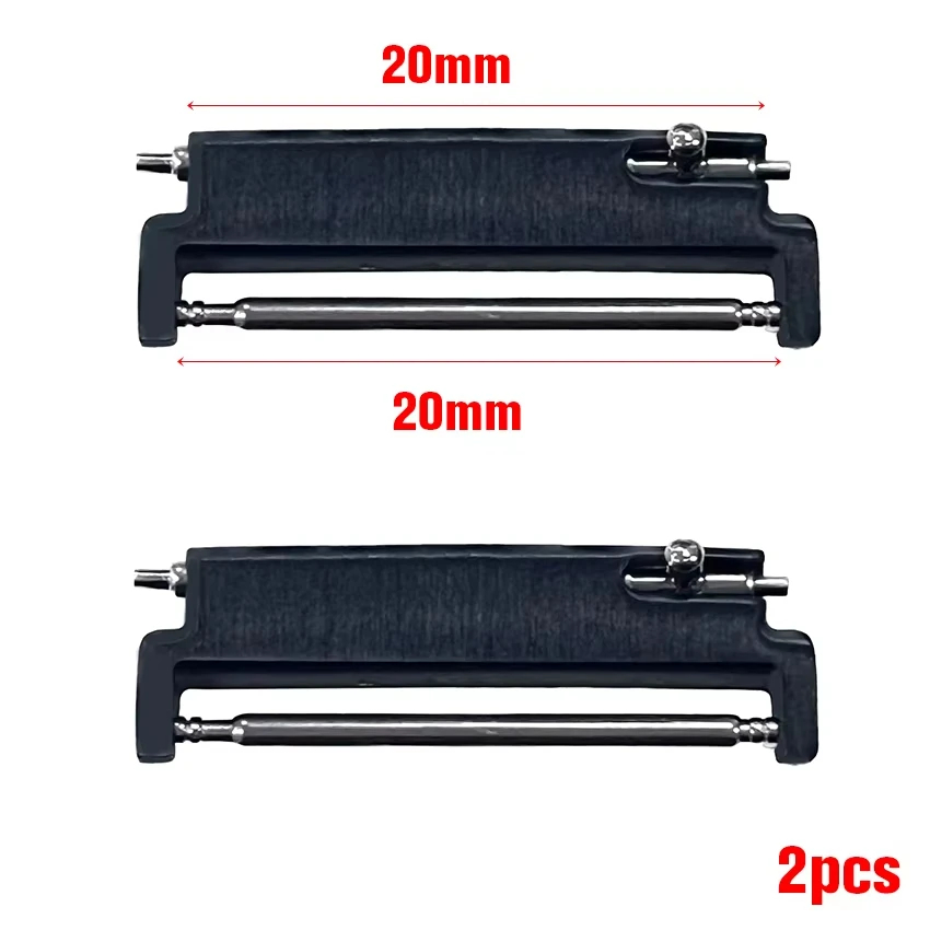 2pcs/lot Metal Adapters 20mm t - Watch Band Connector avis et prix