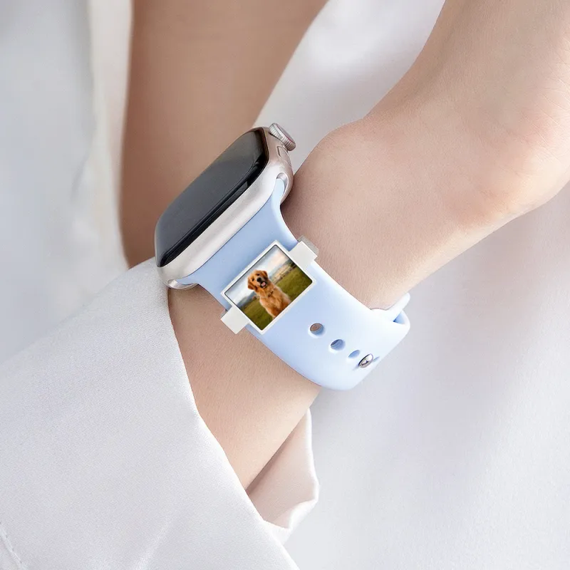 Custom Photo Smart Watch Charm - Smartwatch Straps & Accessories avis et prix