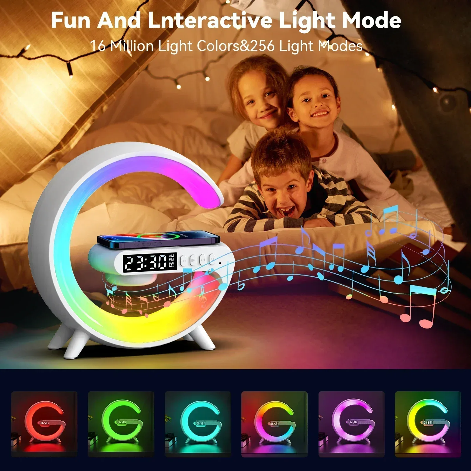 Wireless Charger Stand Pad RGB - Wireless Charger Watch avis et prix