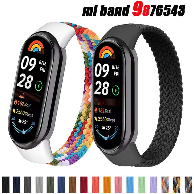 Strap for Mi Band 9/8/7/6/5/4/ - Solo Loop Strap avis et prix