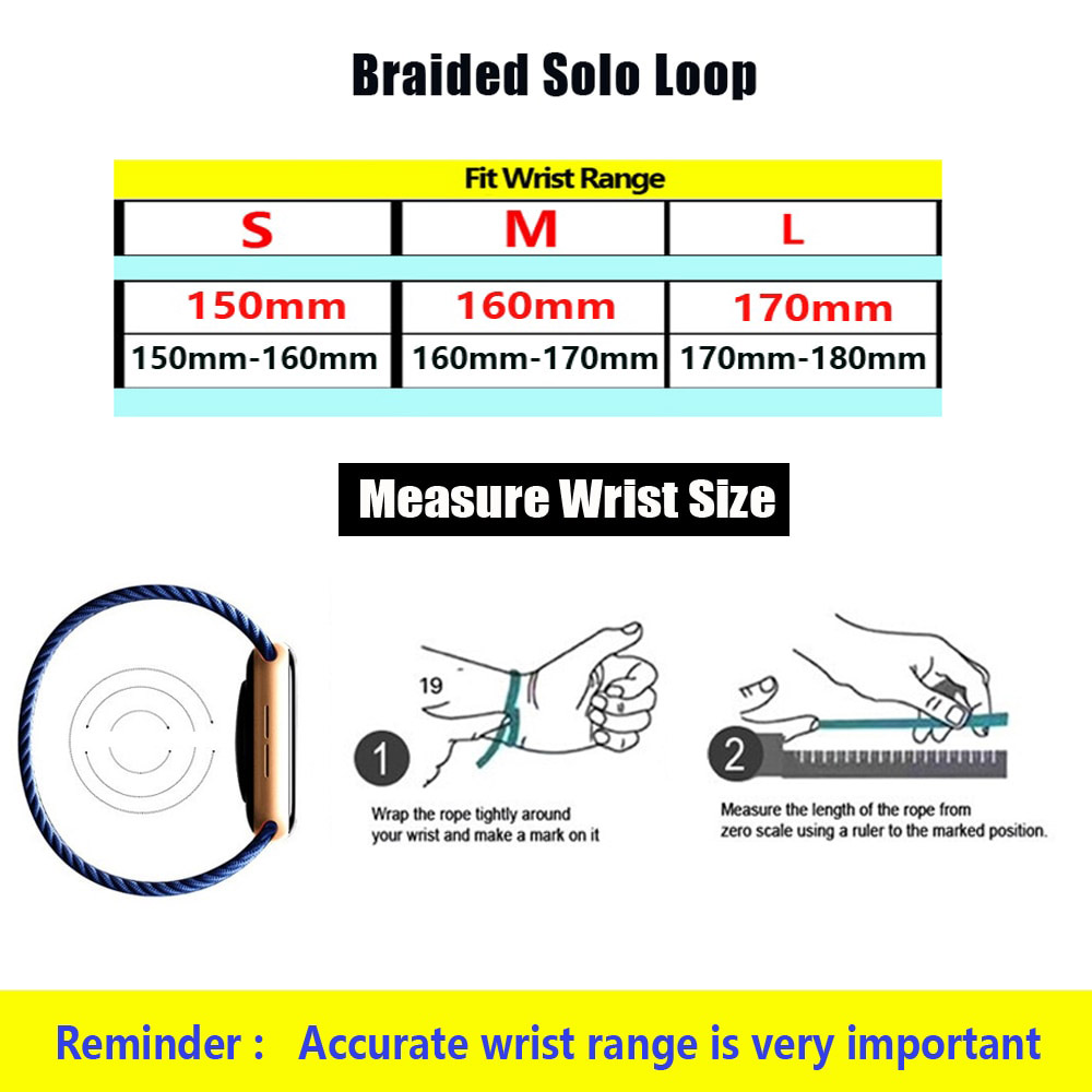 Strap for Mi Band 9/8/7/6/5/4/ - Solo Loop Strap avis et prix