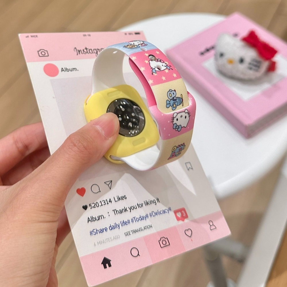 Anime Sanrio Lovely Kitty Sili - Apple Smartwatch Accessories avis et prix