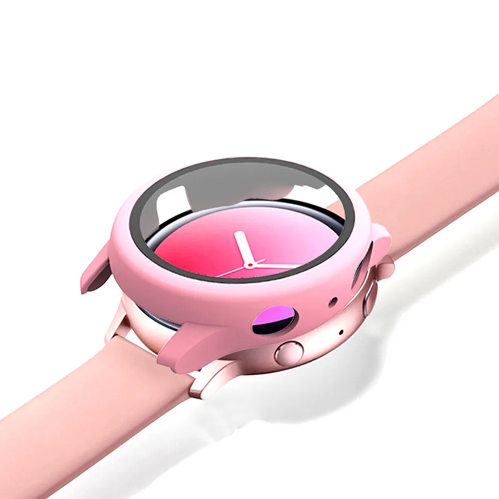 Tempered Glass Case for Samsun - Samsung Smartwatch Accessories avis et prix